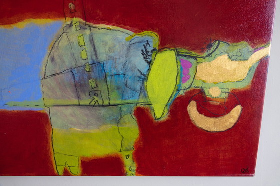 Image 1 of Maud Quadvlieg Die Klatschfabrik 4 Malerei