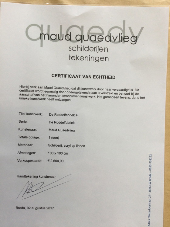 Image 1 of Maud Quadvlieg Die Klatschfabrik 4 Malerei