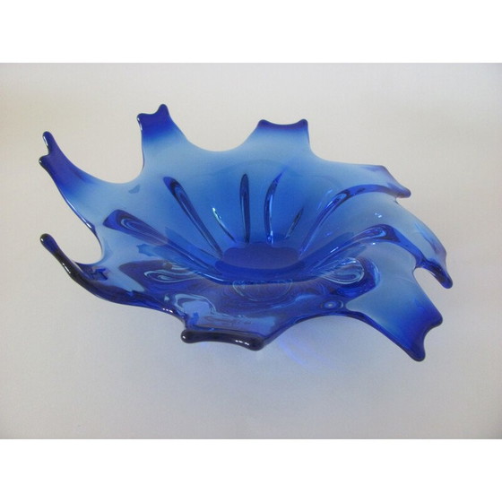 Image 1 of Seesternschale aus Glas, Tschechoslowakei 1960