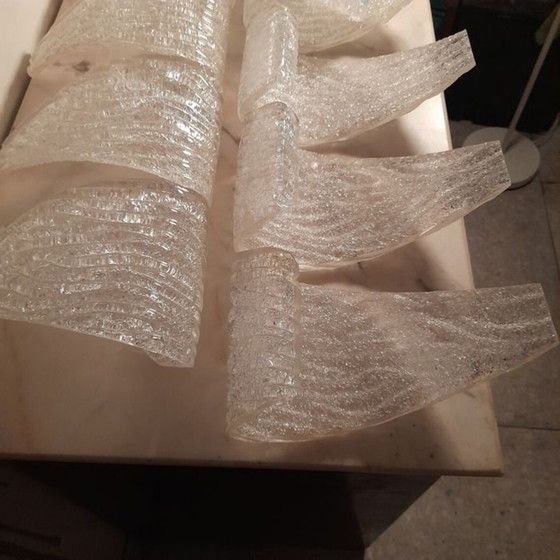 Image 1 of Deckenleuchte, Mid Century Modern, Art Deco, Muranoglas, Flush Mount, Barovier I Tosso, Royal, Vintage Beleuchtung, Selten