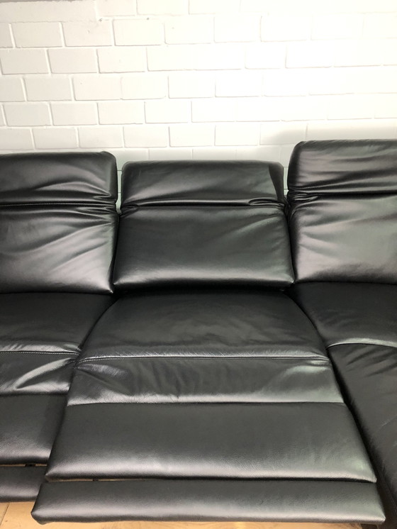 Image 1 of Ledersofa Relaxfunktion Ledercouch Lederecksofa Sofa Couch Ecksofa