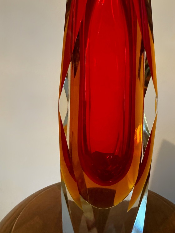 Image 1 of Murano Sommerso Vase 60er Jahre (25Cm)