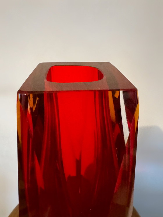 Image 1 of Murano Sommerso Vase 60er Jahre (25Cm)