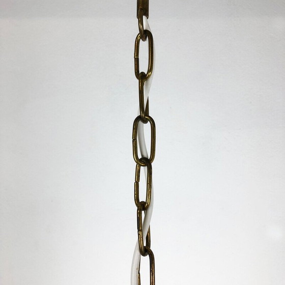 Image 1 of Vintage Hollywood Regency Pendelleuchte von J. T. Kalmar Lights für Kalmar Franken Kg, Österreich 1950