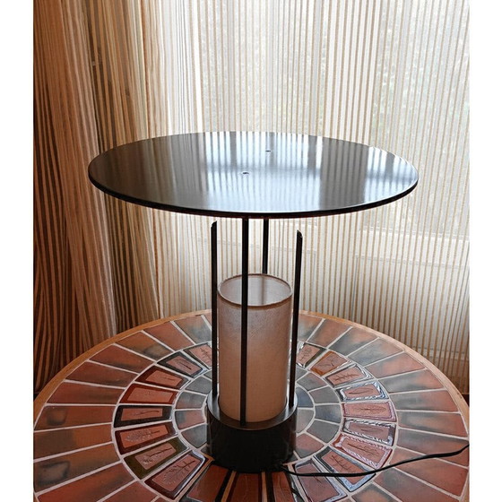 Image 1 of Schwarze und weiße Schreibtischlampe, 1970