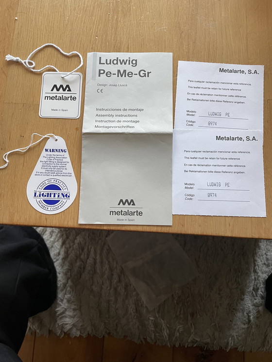 Image 1 of Metalarte Ludwig Licht