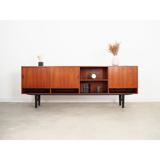 Image 1 of Vintage Anrichte aus Teakholz, Dänemark 1970er