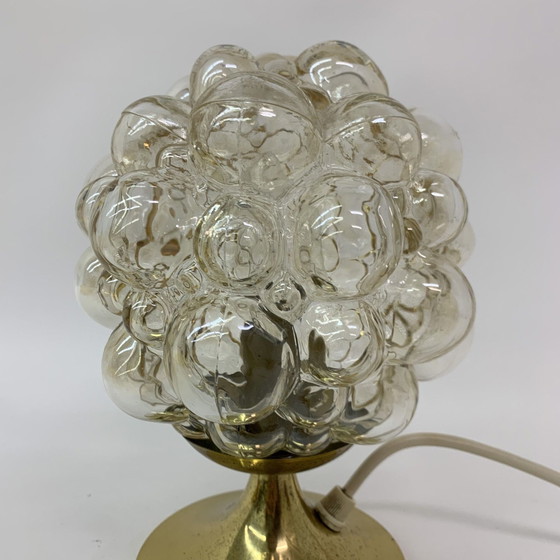 Image 1 of  Glasblasen-Tischlampe von Helena Tynell - 1970er