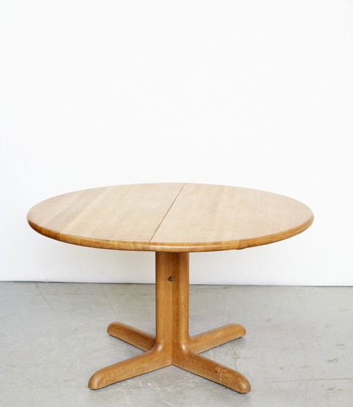 Danish Mid-Century Oak Dining Table