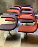 8x Bla Station von Frederik Mattson Innovation C Stuhl
