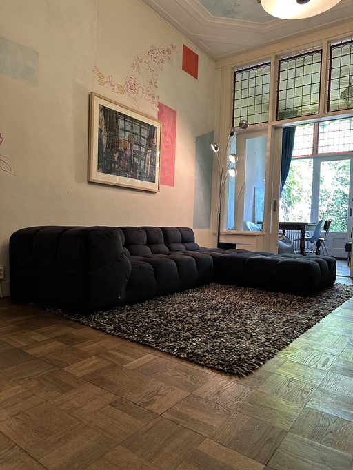 B&B Italia Tufty Modular Sofa Dunkelblau | Np: €18.000