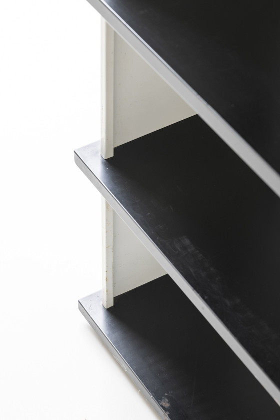 Image 1 of Beeindruckendes Bücherregal / Raumteiler Entworfen von Wim Rietveld für De Bijenkorf, Niederlande 1960er Jahre.