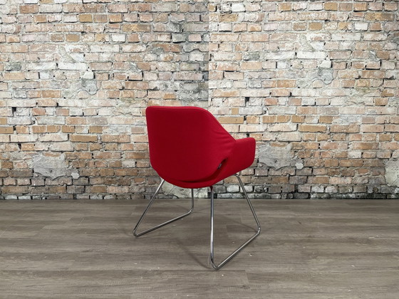 Image 1 of 2X Artifort Lücke Rot Rosa