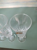 3X Luminarc Glas Kristall Neu!