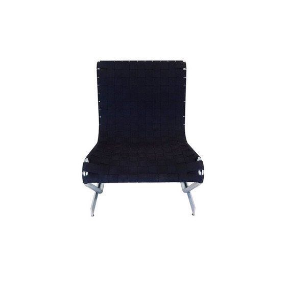 Image 1 of Vintage Freischwinger Chrom Lounge Stuhl Skandinavisch