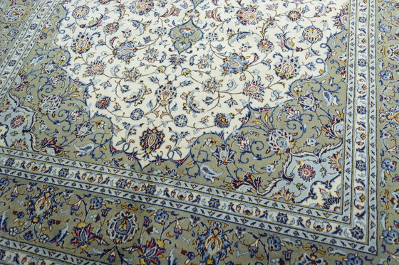 Image 1 of 307 X 203 Cm Handgeknüpfter Keshan Kork Teppich