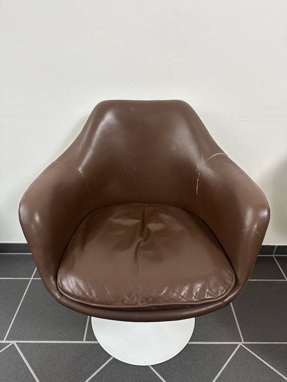 Image 1 of 5x Knoll Tulip Chair By Eero Saarinen