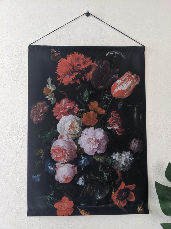 Image 1 of Blumen auf Leinwand - Jan Davids - 165O