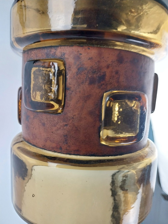 Image 1 of Flygsfors-Hängelampe von Victor Bernt aus den 1960er Jahren