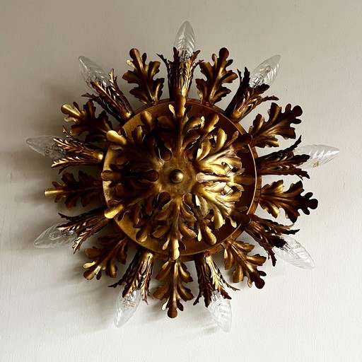 Italienisches Design Banci Firenze Messing Lampe Vintage
