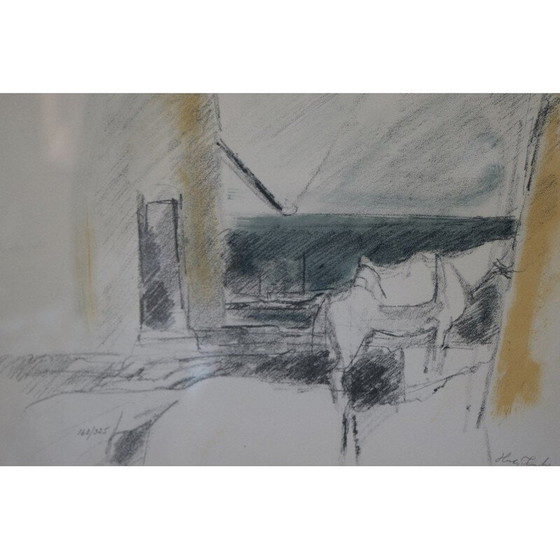 Image 1 of Farblithografie von Hugo Zuhr, 1960