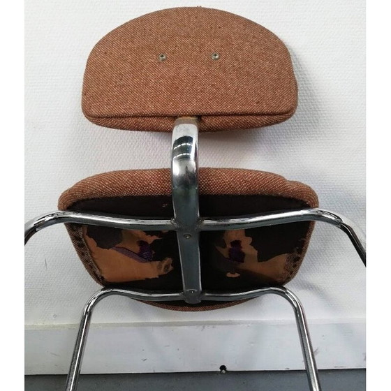 Image 1 of Satz von 7 Straford-Stühlen mit gepolstertem Stoff von Pierre Paulin