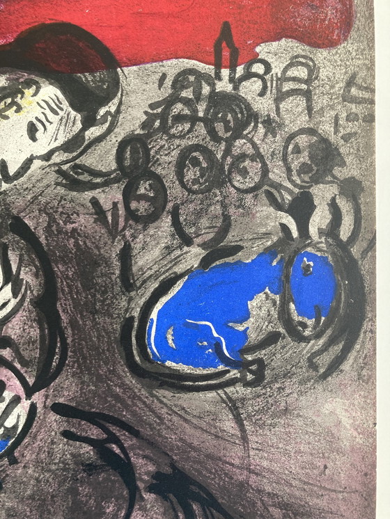 Image 1 of Marc Chagall Litho Pleurs De Jeremie, 1956