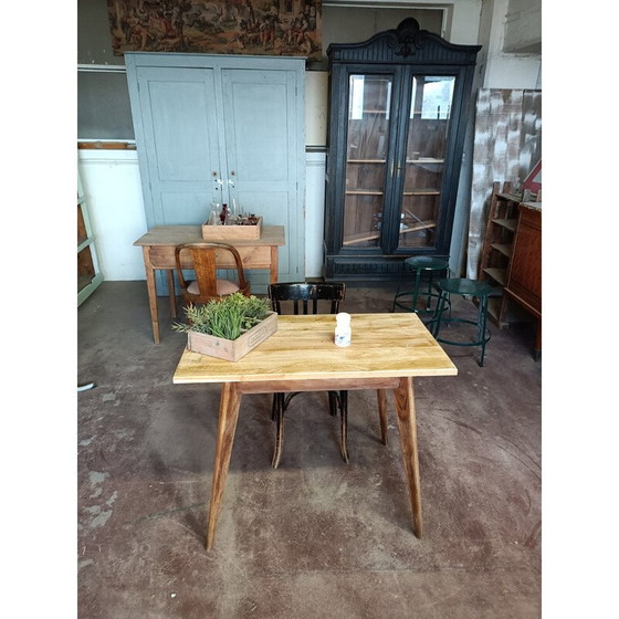 Image 1 of Skandinavischer Vintage-Beistelltisch aus Eiche