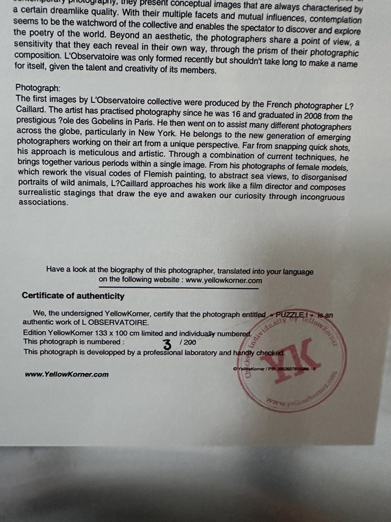 Image 1 of Gelbkorner Puzzle 1