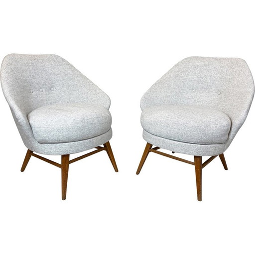 Paar Vintage-Sessel, Österreich Ungarn 1960