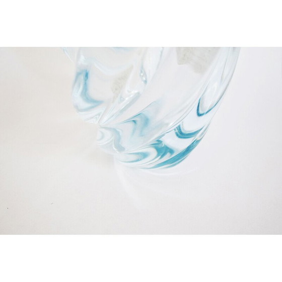 Image 1 of Wasserfallvase aus Glas von Edvin Ohrstrom für Orrefors, Schweden 1940