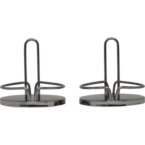 Alte Stahlbehälter von Ettore Sottsass für Alessi, 1980