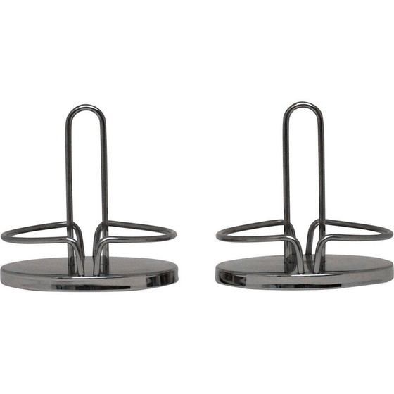 Image 1 of Alte Stahlbehälter von Ettore Sottsass für Alessi, 1980