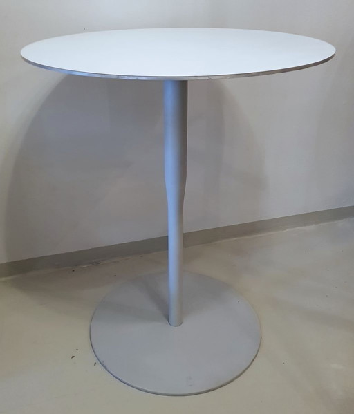 Stahl-Beistelltisch von Jasper Morrison für Alias, 1990S