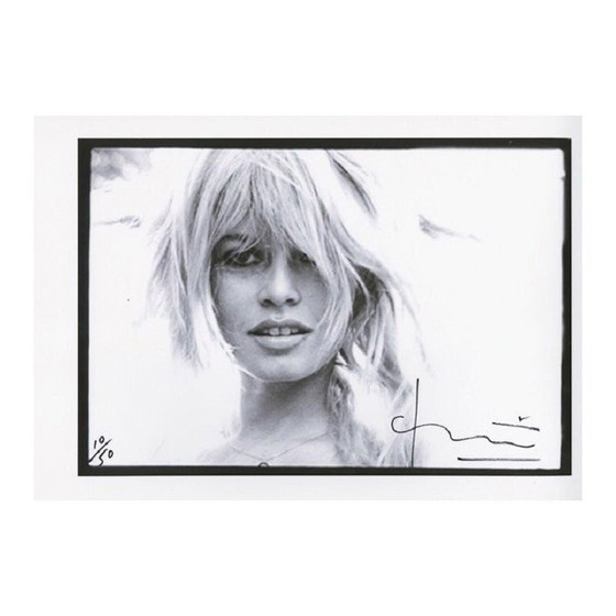 Image 1 of Vintage-Foto von Brigitte Bardot von Bert Stern, 2009