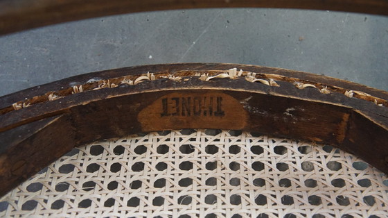 Image 1 of 2 X Vintage Thonet Bistro Design Stuhl