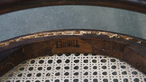 Image 1 of 2 X Vintage Thonet Bistro Design Stuhl