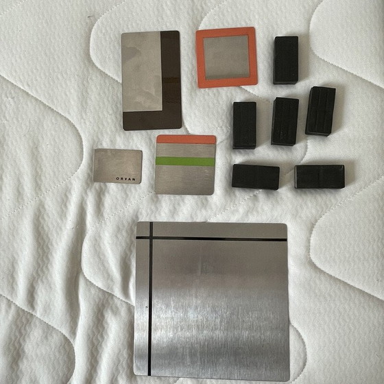 Image 1 of Vintage-Metallskulpturen von Fréderique Orvan, 1970