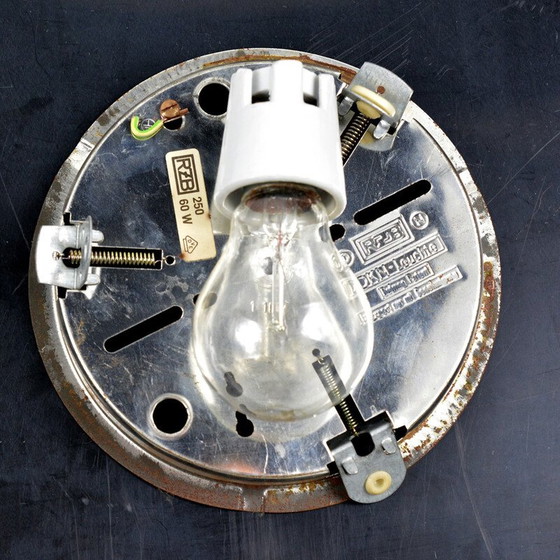 Image 1 of Paar weiße Deckenleuchten von Rudolf Zimmermann für Rzb Bamberg, Deutschland 1970