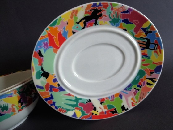 Image 1 of Ettore Sottsass/Alighiero Boetti Pop-Art/Postmoderne Garnitur Alessi 1970