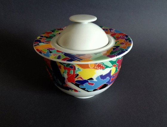 Image 1 of Ettore Sottsass/Alighiero Boetti Pop-Art/Postmoderne Garnitur Alessi 1970