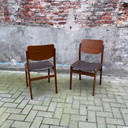 2x alte Teakholzstühle