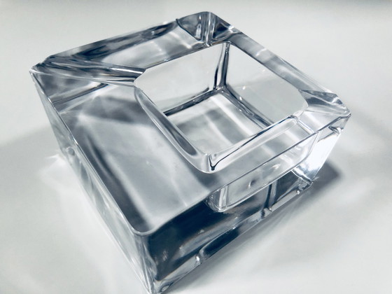 Image 1 of Großer Aschenbecher Vintage - Kristall - Sèvres Frankreich - 1970