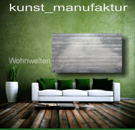 Image 1 of Signiert T.G. K. Kunst Gemälde Auf Leinwand, Art Painting On Canvas