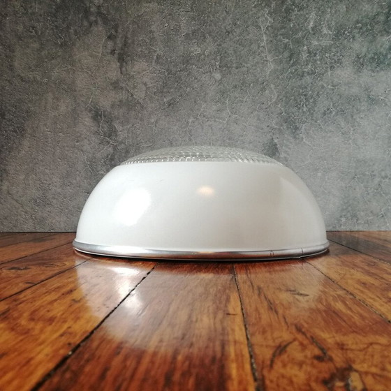 Image 1 of Industrielle Deckenlampe aus Eisen und Glas im Vintage-Stil