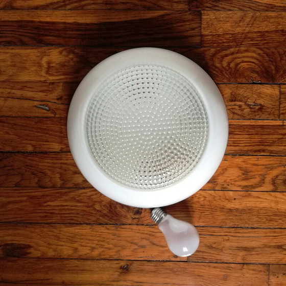 Image 1 of Industrielle Deckenlampe aus Eisen und Glas im Vintage-Stil