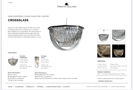 Image 1 of 2 Stück Timothy Houlton Wandlampen