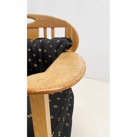 Image 1 of Mid Century Sessel aus Kiefernholz von Giorgetti, Italien 1950er Jahre