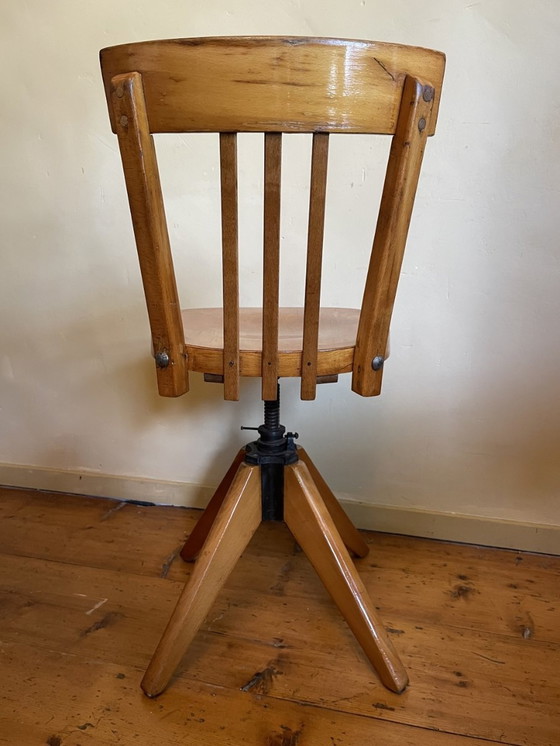 Image 1 of Vintage Büro-Drehstuhl Französisch