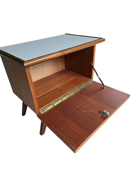 Image 1 of Mid Century Nachttische Teak Formica